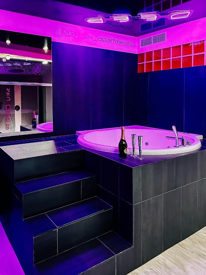 Sky Deep Jacuzzi 30 Floor Apartment Klaipėda Exterior foto