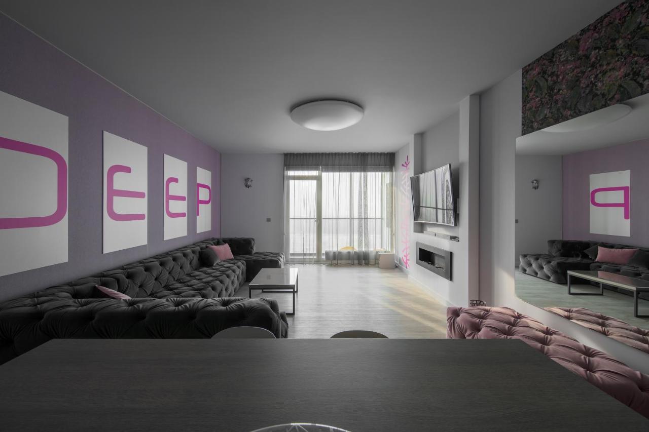 Sky Deep Jacuzzi 30 Floor Apartment Klaipėda Exterior foto